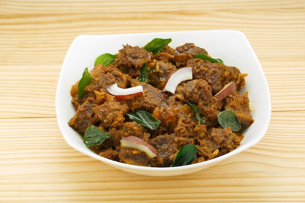 Rôti de boeuf ou produit alimentaire masala Kerala