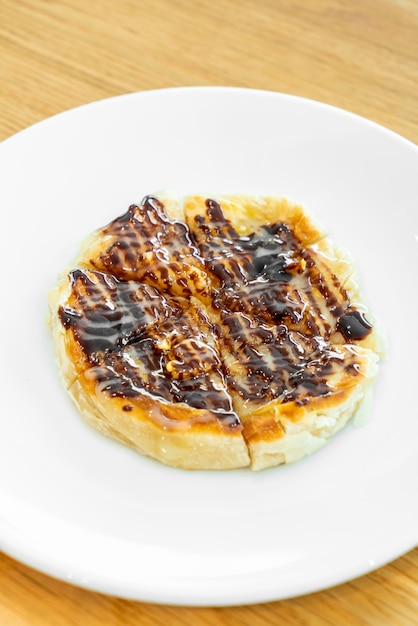 roti à la sauce au chocolat