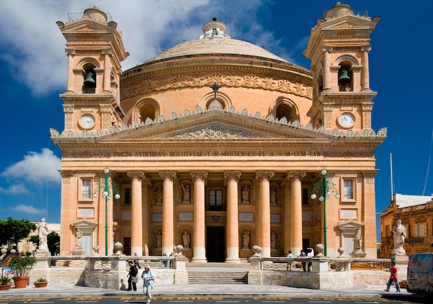 Photo rotonde de mosta sur l'île de malte