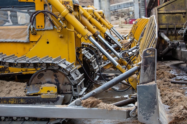 Roue en acier pour industrie lourde de tracteur