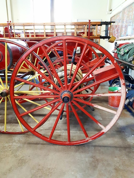 La roue rouge en ville