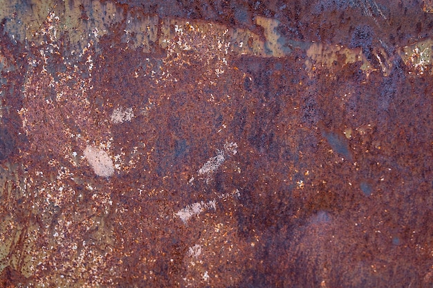 Rouille sur la surface du vieux fer, vieux fond de panneau de tôle