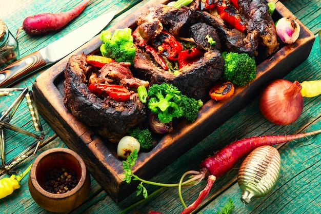 Rouleau de boeuf pour la table de Noël