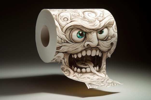 Photo rouleau de papier toilette