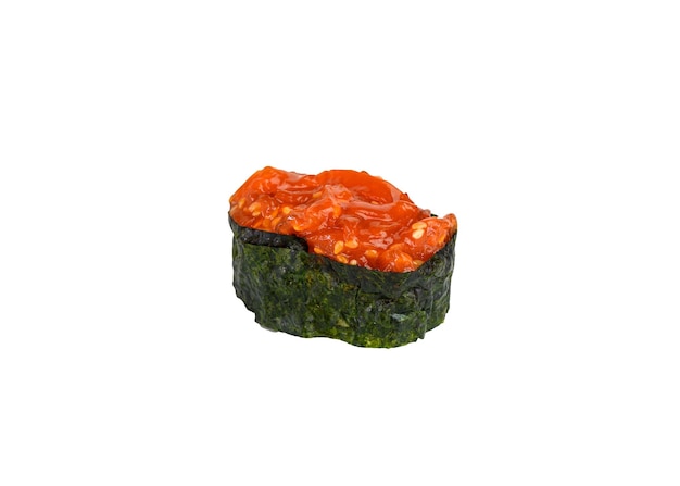 Rouleau de sushi aux algues Kurage ou méduse cuisine japonaise
