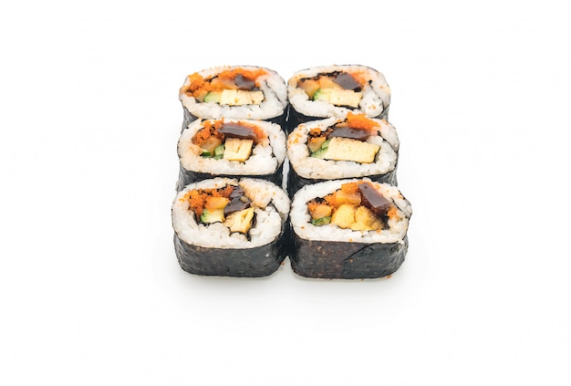 rouleau de sushi - style de cuisine japonaise