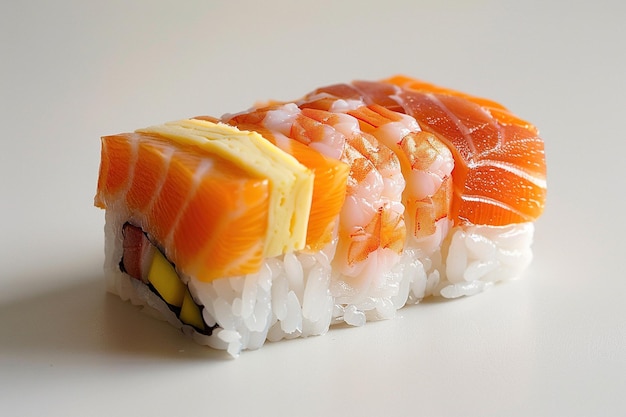 Des rouleaux de sushi délicieux.