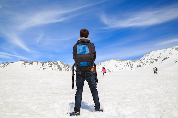 Route alpine de Tateyama Kurobe.