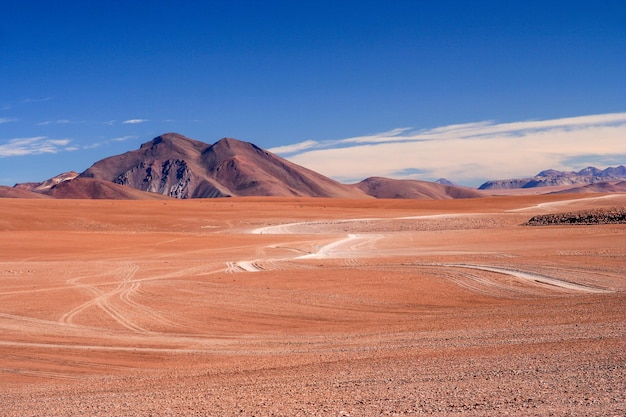 Route de l'Altiplano vers le col