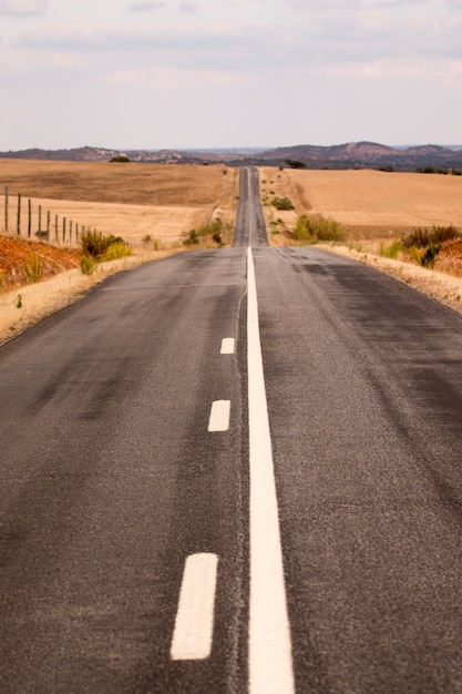 Route de campagne dans l&#39;Alentejo