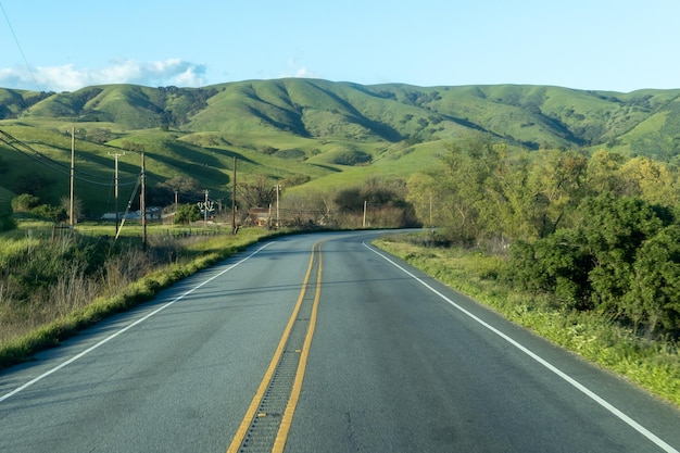 La route des collines