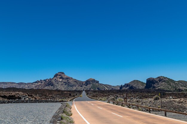 La route du désert