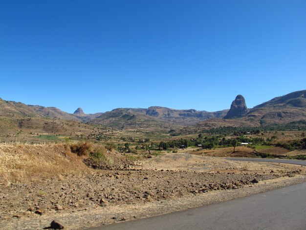 La route en Éthiopie pays, Afrique