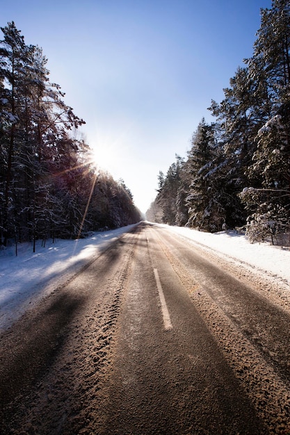 La route d'hiver