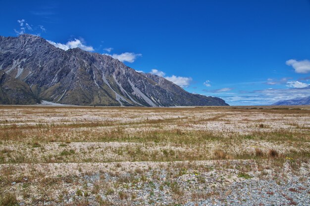 Route, sur, île sud, nouvelle zélande