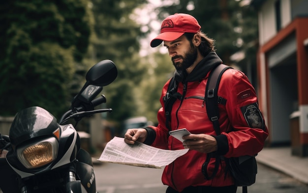 Route de livraison déterminée d'Urban Explorer