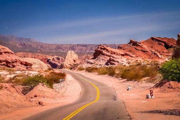 Route de montagne à Cafayate