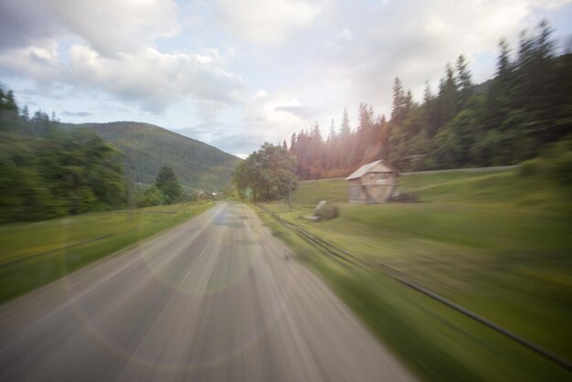 route de montagne