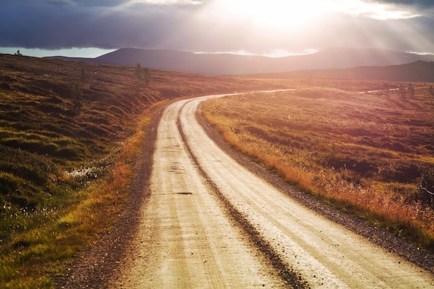 Route en Norvège