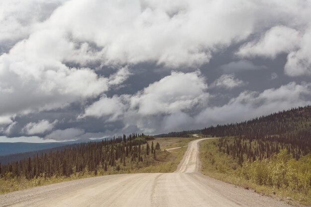 Route panoramique en Alaska, USA