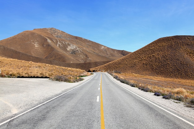 Route qui s&#39;étend