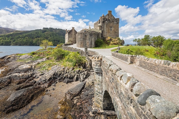 Royaume-uni, Ecosse, Dornie, Loch Duich, château d'Eilean Donan