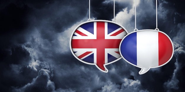 Le Royaume-Uni et la France discutent des négociations sur le Brexit d Rednering