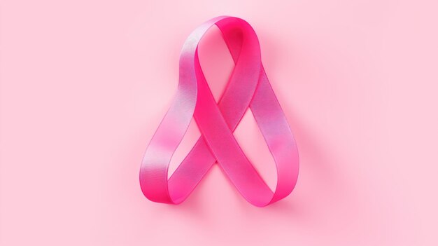 Un ruban rose contre le cancer