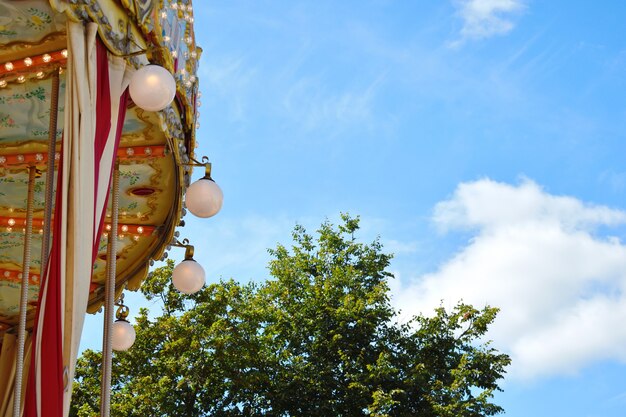 Rue beau carrousel rétro