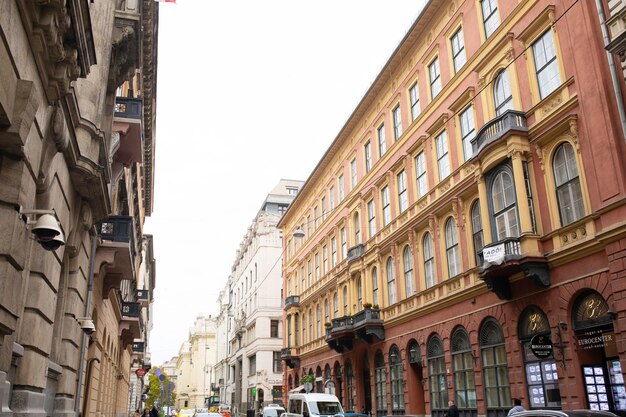 Rue de Budapest, Hongrie.