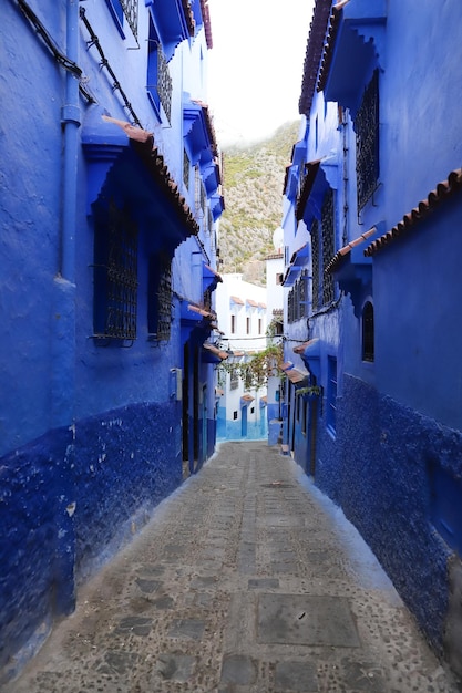 Rue de Chefchaouen Maroc