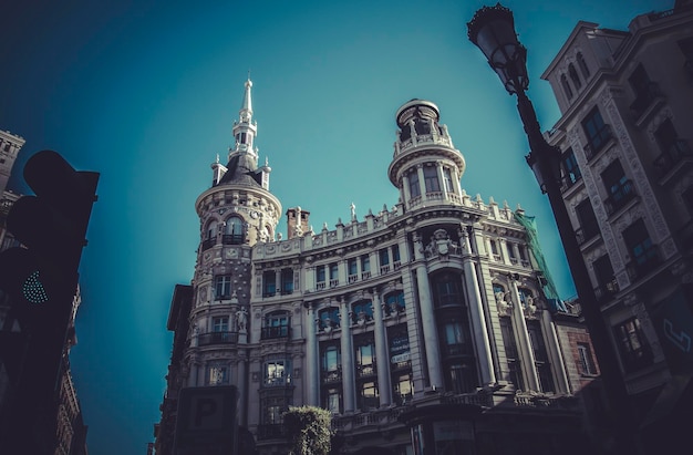 Rue, Image de la ville de Madrid, son architecture caractéristique