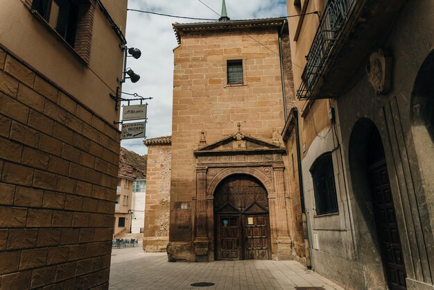 rue à Najera La Rioja en Espagne sept 2021