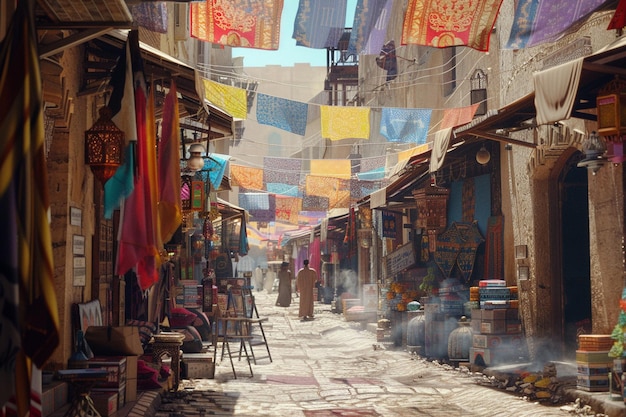 Photo une rue avec un panneau disant chinois dessus