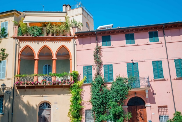 Rue à Santarcangelo di Romagna Italie