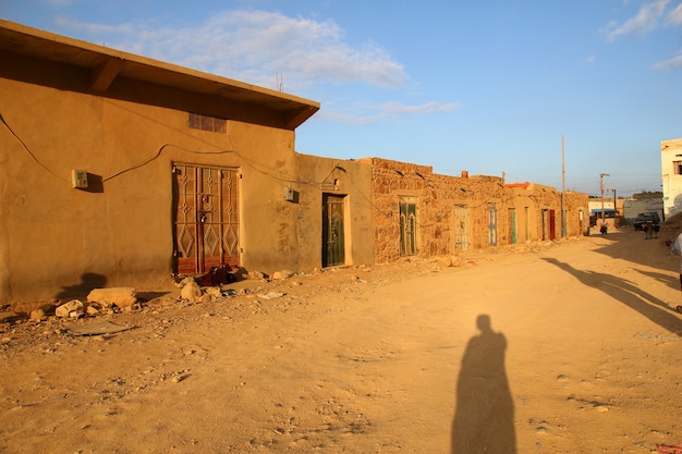 Rue à Socotra au Yémen