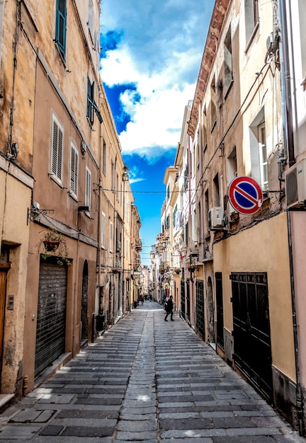 Ruelle dans la ville de Sassari