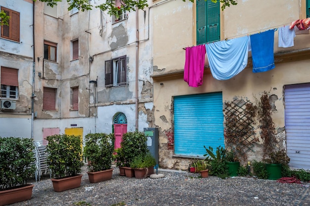 Ruelle dans la ville de Sassari