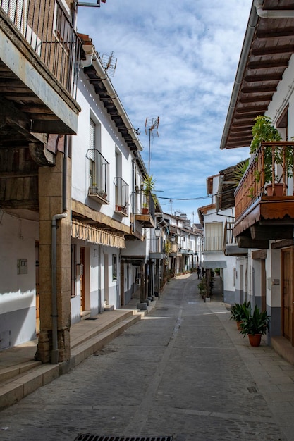 Rues de Guadalupe à Caceres Estrémadure Espagne