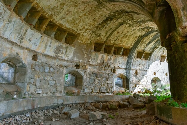 Ruine des anciennes écuries du fort militaire, Salamanque, Espagne