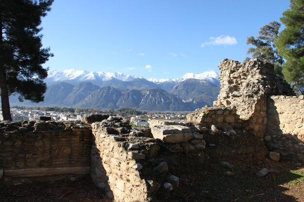 Ruines de l'ancienne Sparte