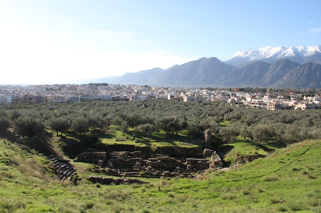 Ruines de l'ancienne Sparte