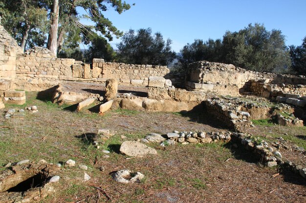 Ruines de l'ancienne Sparte