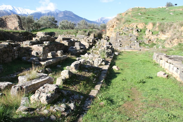 Ruines de l'ancienne Sparte