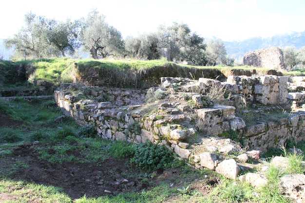 Ruines de l'ancienne Sparte