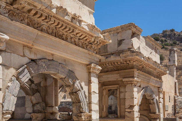 Ruines de l'antcient Ephesus Selcuk dans la province d'Izmir en Turquie