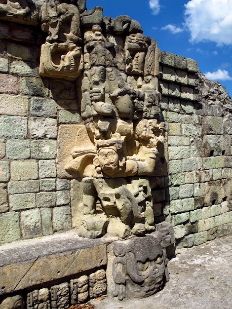 Ruines antiques de Copan, Honduras