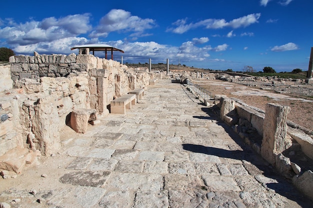 Ruines antiques de Kourion Chypre