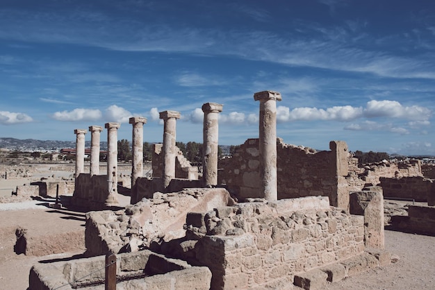 Ruines antiques près de Pathos