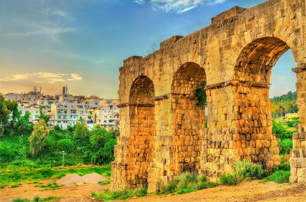 Ruines d'un aqueduc romain à Constantine - Algérie, Afrique du Nord